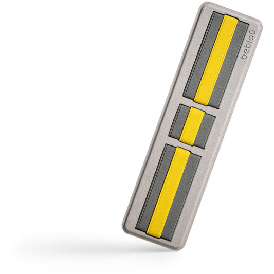 Beblau Shift Portable Laptop Organizer Sticks Anywhere, Ultra-Slim Tech Holder, Yellow