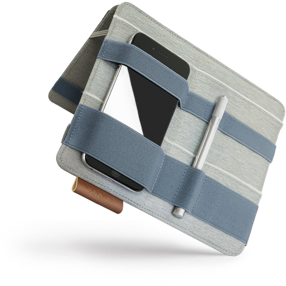 Beblau Portable 3-in-1 Laptop Organizer Travel, Desk & Backpack Tech Storage, Blue