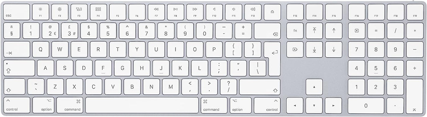 Magic Keyboard with Numeric Keypad - International English - Silver