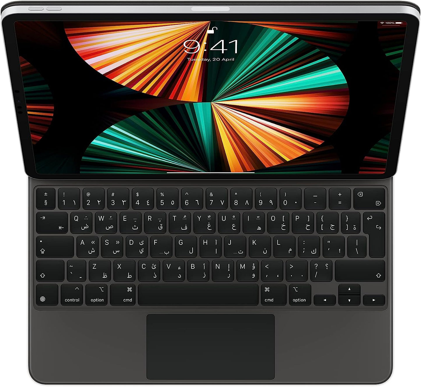 Magic Keyboard for iPad Pro 12.9_inch (6th Generation) - Arabic - Black