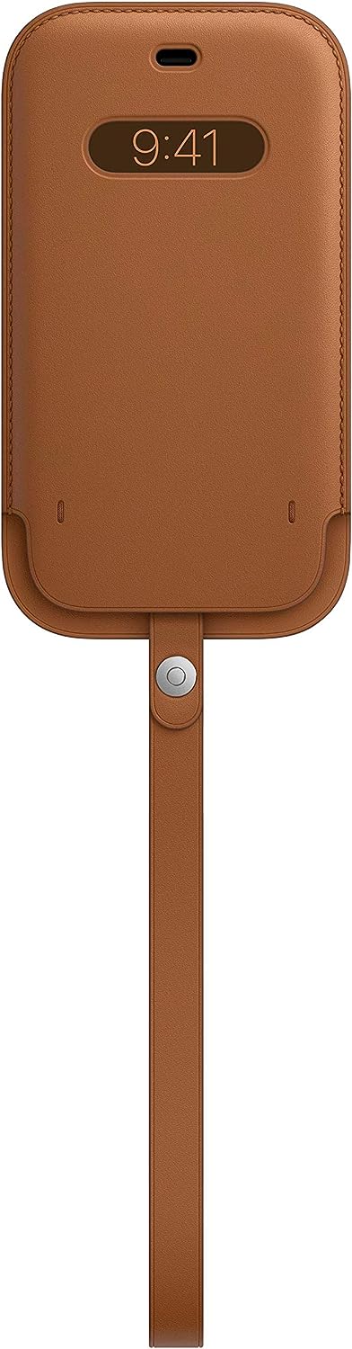 iPhone 12 | 12 Pro Leather Sleeve with MagSafe Saddle Brown