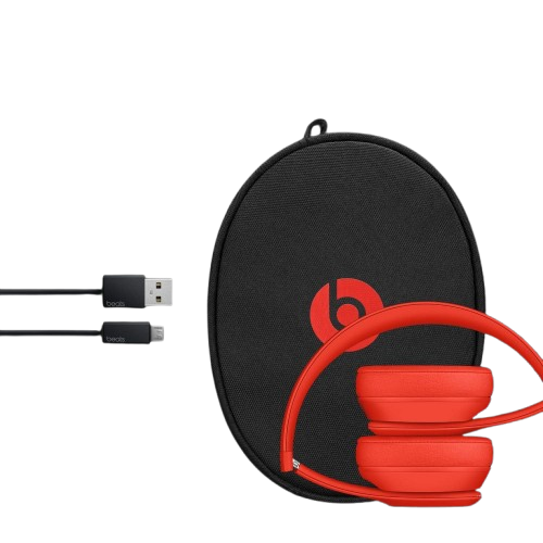 Beats Solo3 سماعات الرأس اللاسلكية على الأذن - روز ذهبي