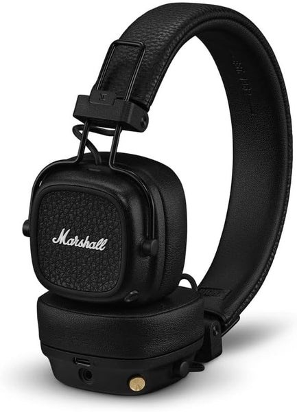 Marshall Major Iv On - Ear Wireless Headphones - Black – Aleph ألف