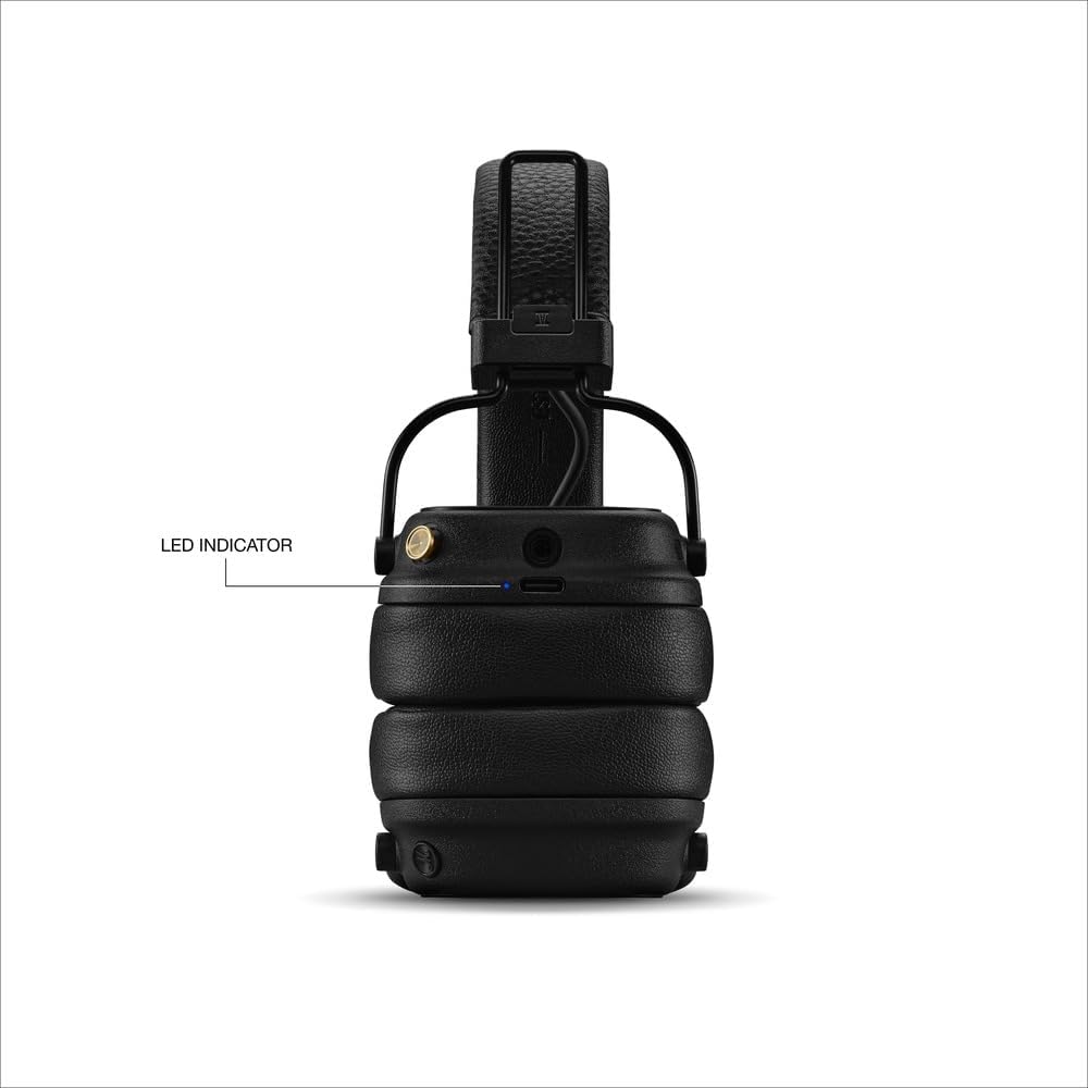 Marshall Major Iv On - Ear Wireless Headphones - Black