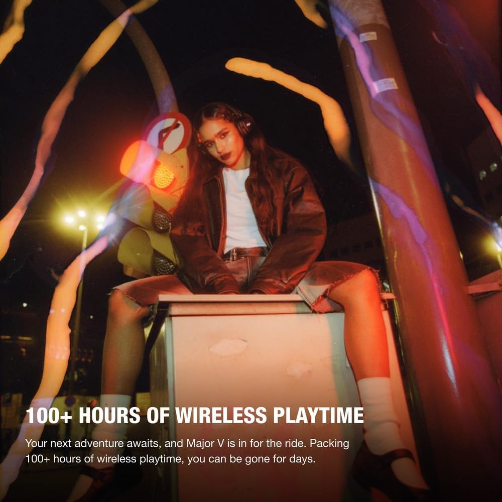 Marshall Major Iv On - Ear Wireless Headphones - Black