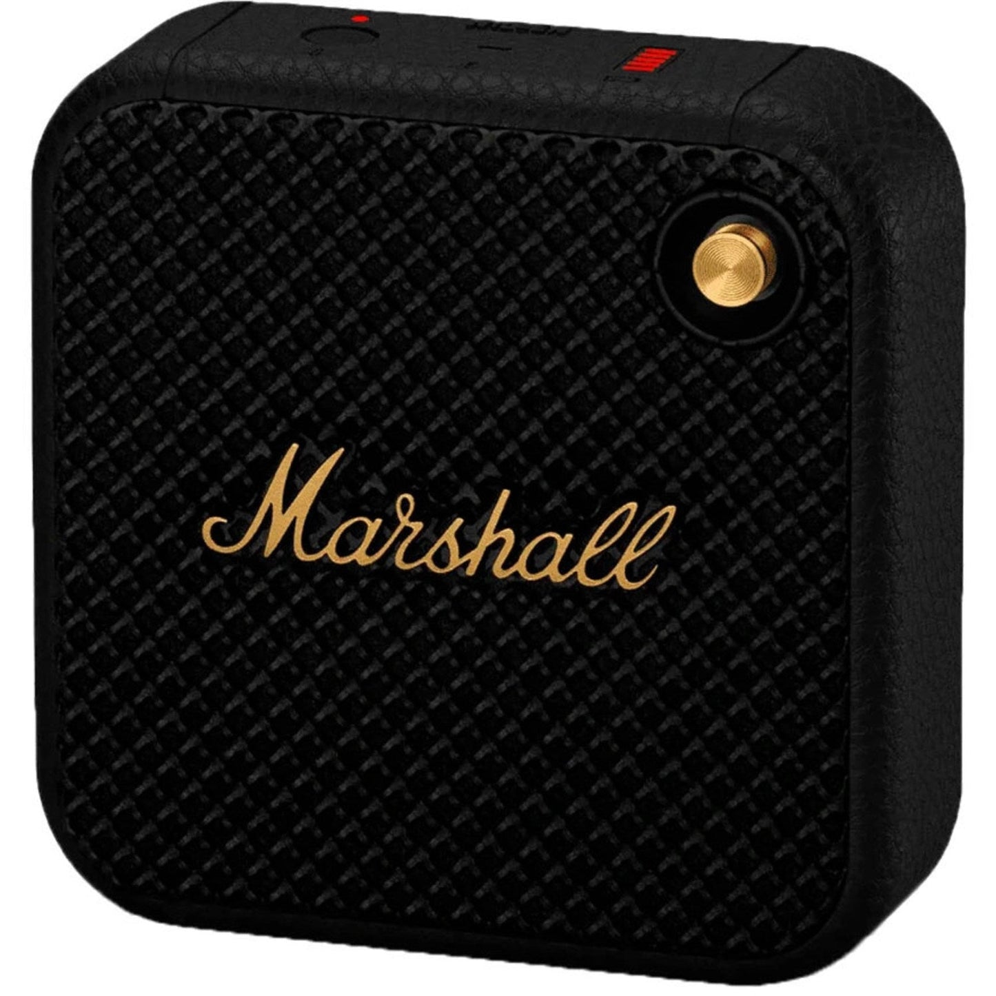 Marshall Willen Compact Portable Wireless Speaker - Black/Brass
