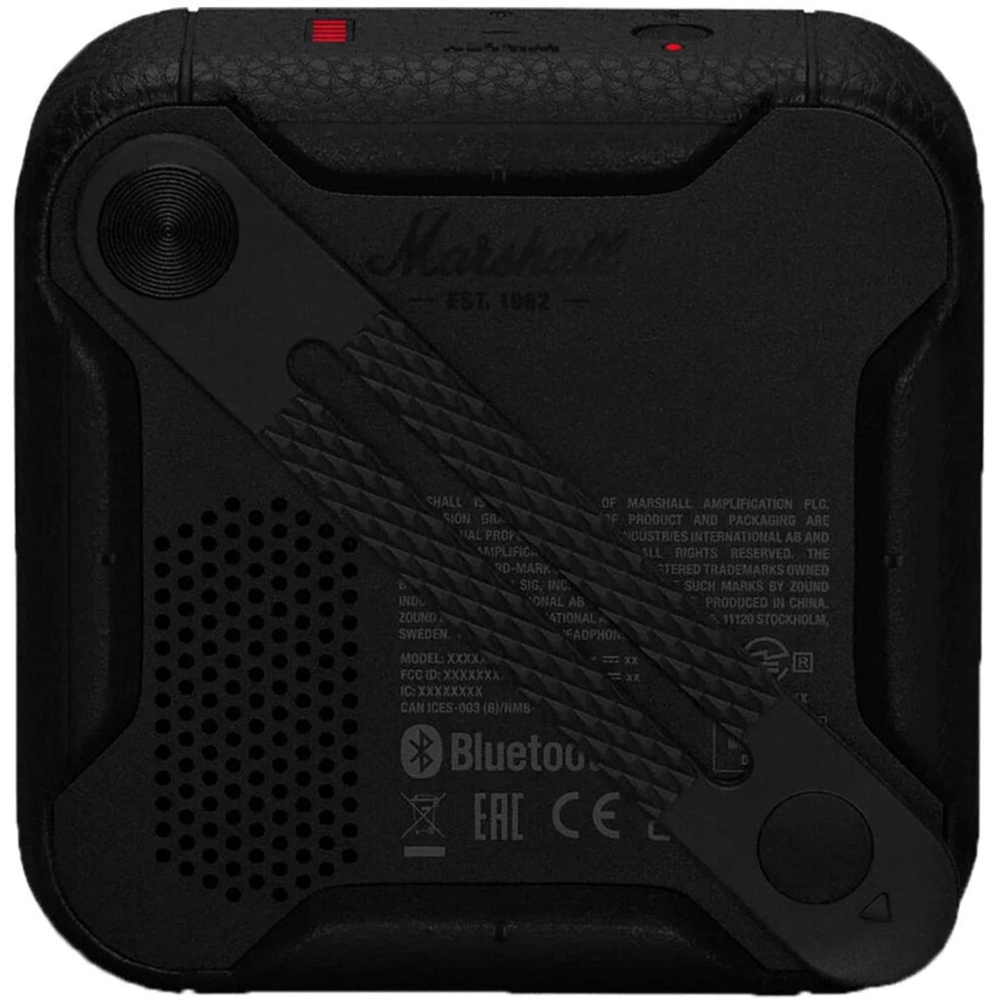 Marshall Willen Compact Portable Wireless Speaker - Black/Brass