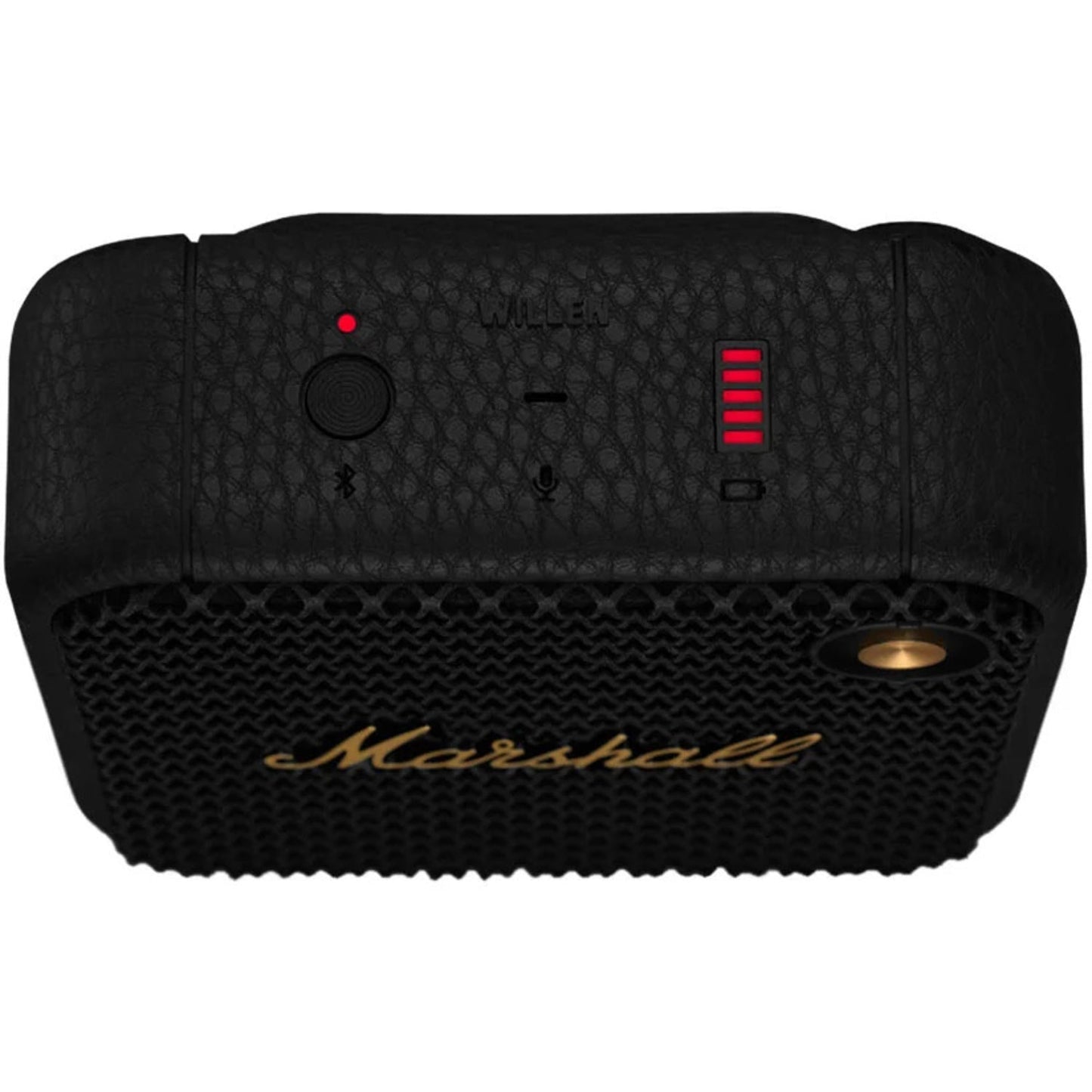 Marshall Willen Compact Portable Wireless Speaker - Black/Brass