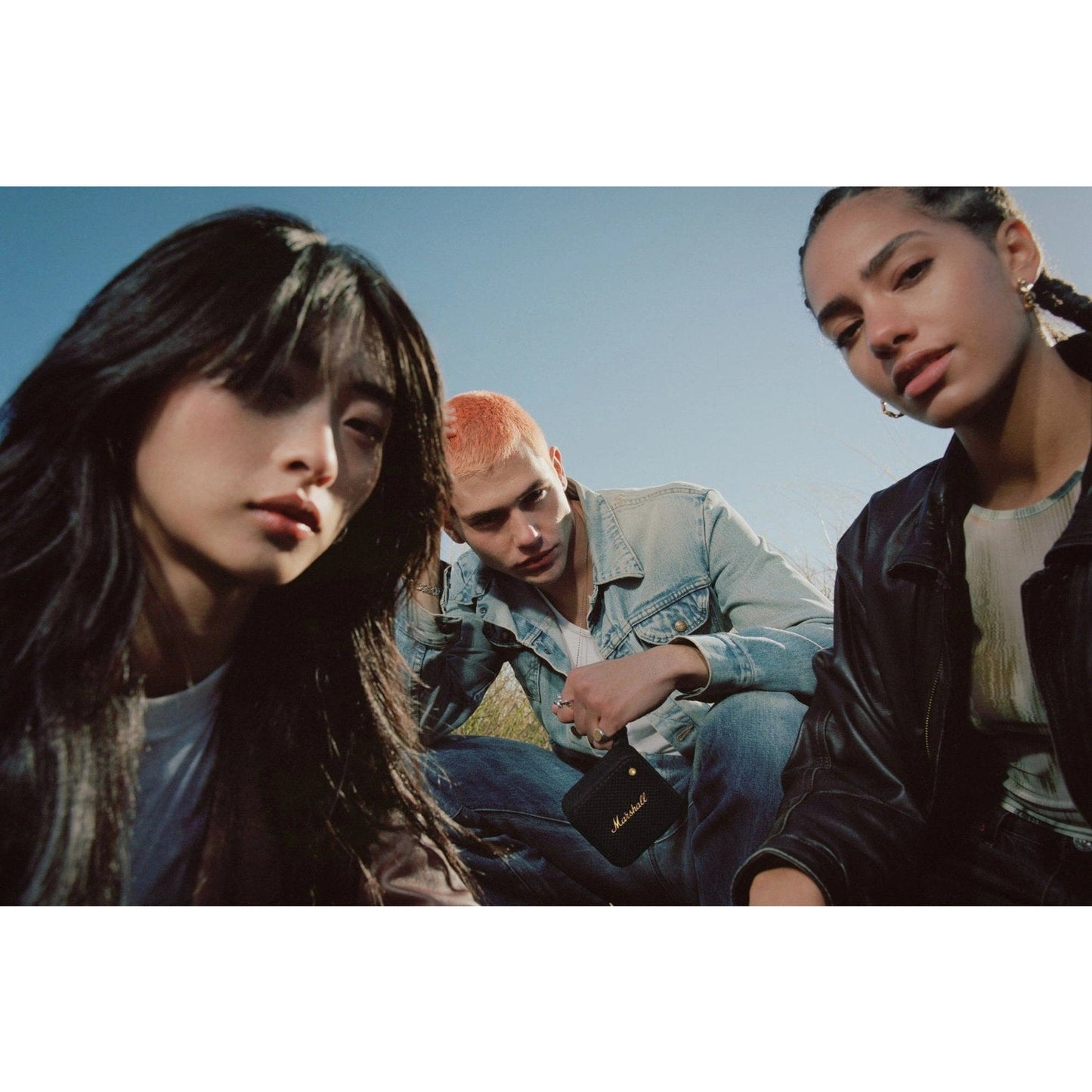 Marshall Willen Compact Portable Wireless Speaker - Black/Brass