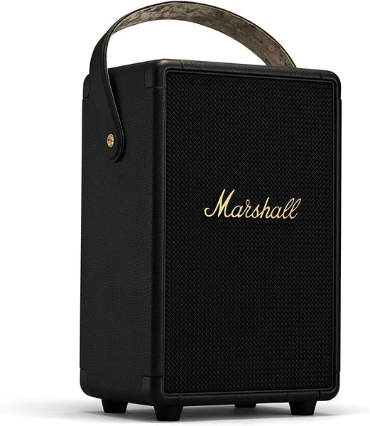 Marshall Tufton Portable Wireless Speaker - Black/Brass – Aleph ألف
