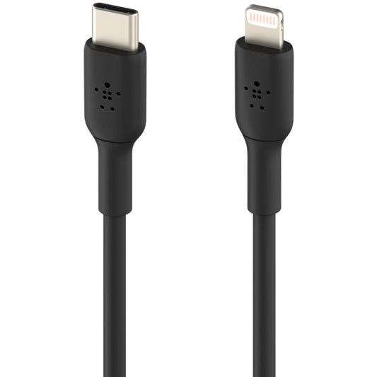 Belkin Lightning to USB-C PVC Cable, 1m - Black