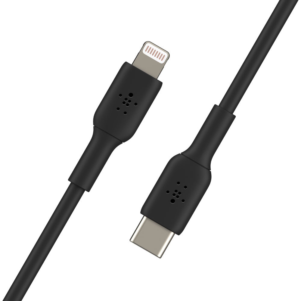 Belkin Lightning to USB-C PVC Cable, 1m - Black