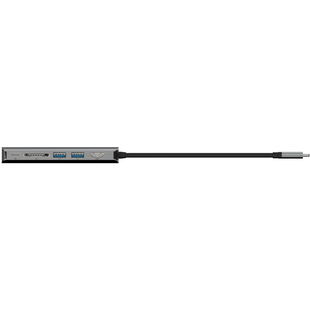 Belkin 6-in-1 USB-C Multiport Hub with HDMI, Gigabit Ethernet, SD & USB - Space Grey