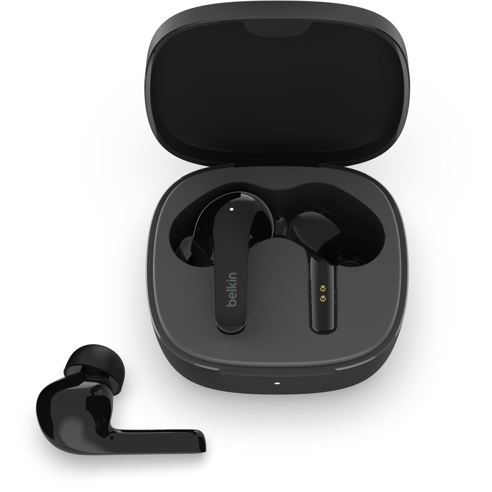 Belkin SoundForm Flow True Wireless Earbuds with ANC - Black