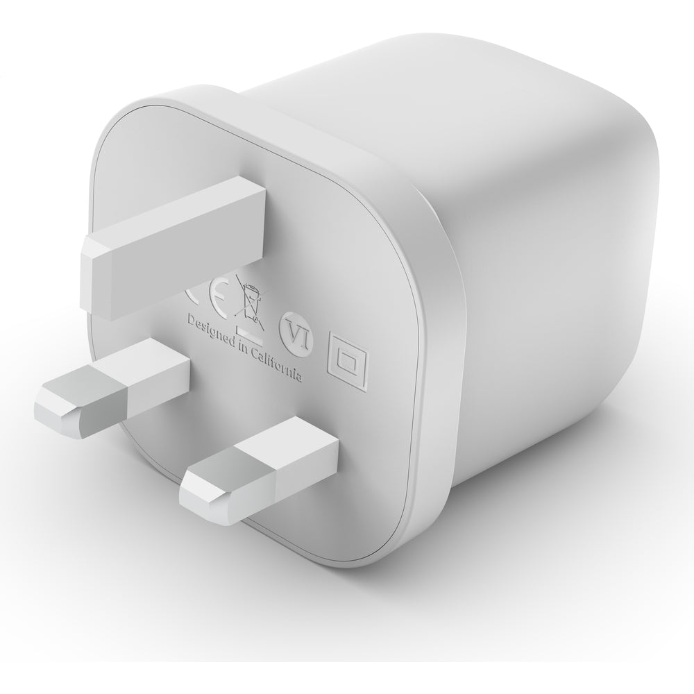 Belkin 45W Dual USB-C GaN Wall Charger with PPS - White