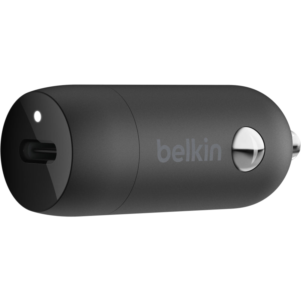Belkin 30W USB-C Car Charger - Black