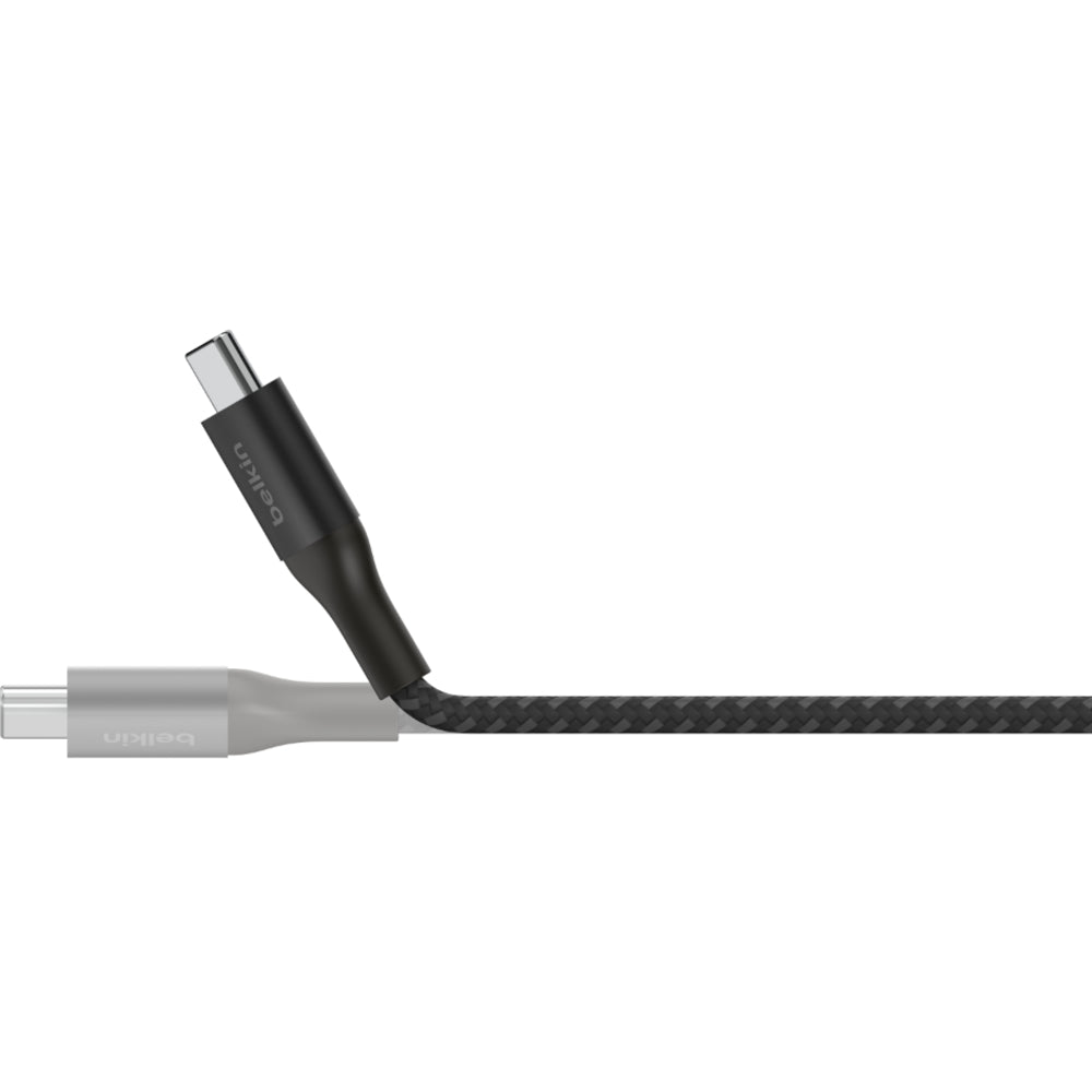 Belkin 240W Braided USB-C to USB-C Cable, 1m - Black