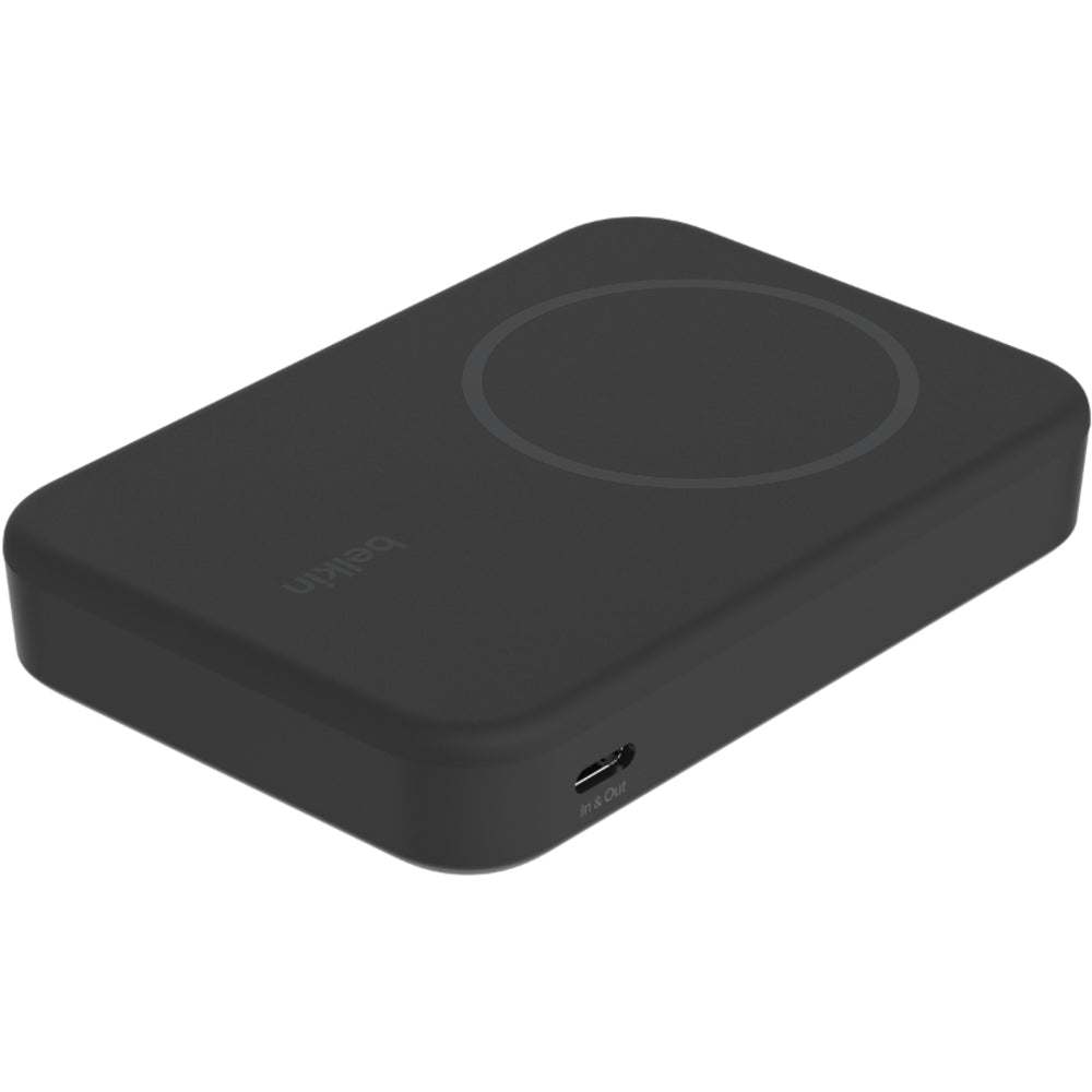 Belkin Qi2 8K Wireless Power Bank with Kickstand - Black