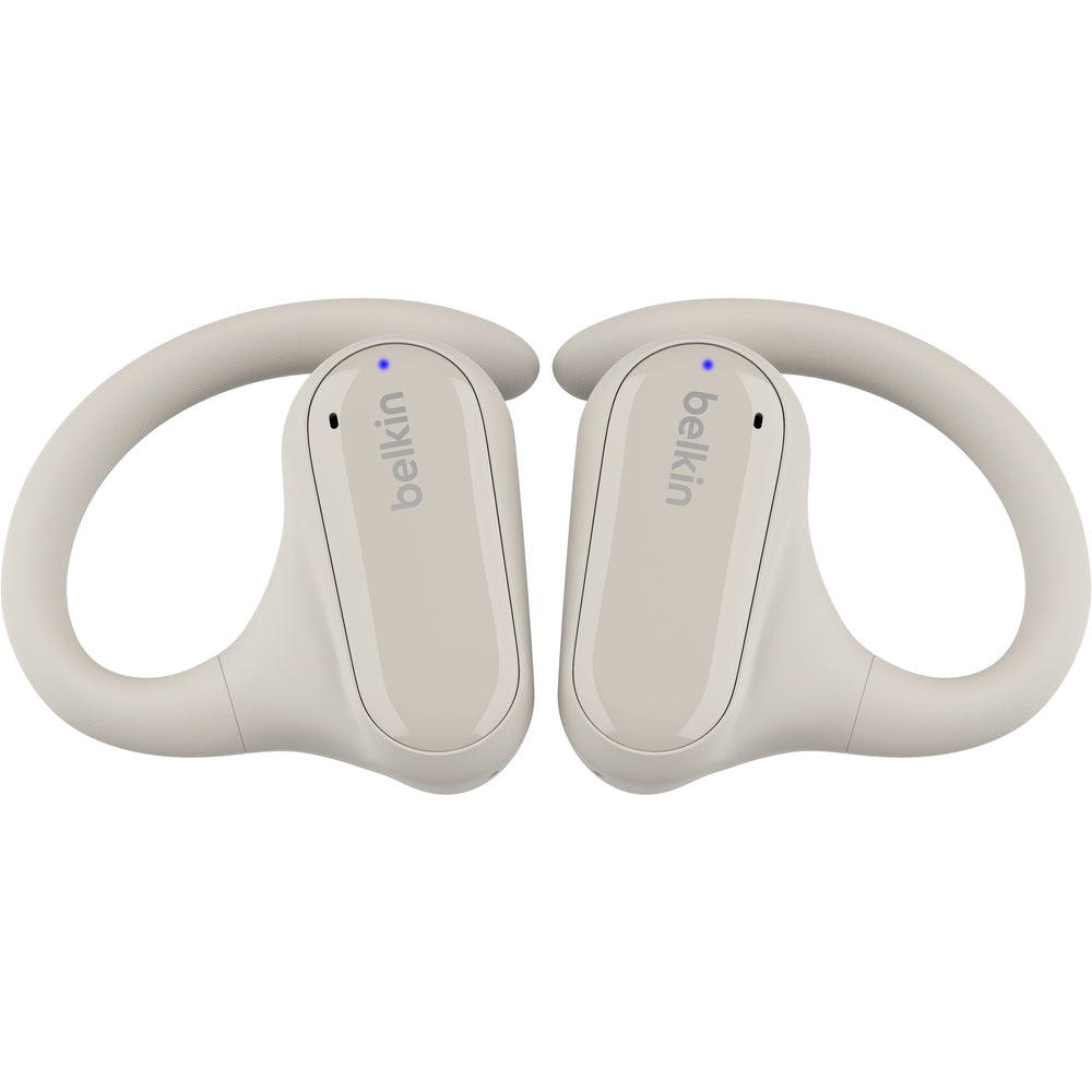 Belkin SoundForm ClearFit Open-Ear Wireless Earbuds - Sand
