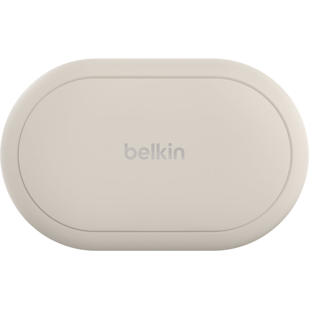 Belkin SoundForm ClearFit Open-Ear Wireless Earbuds - Sand