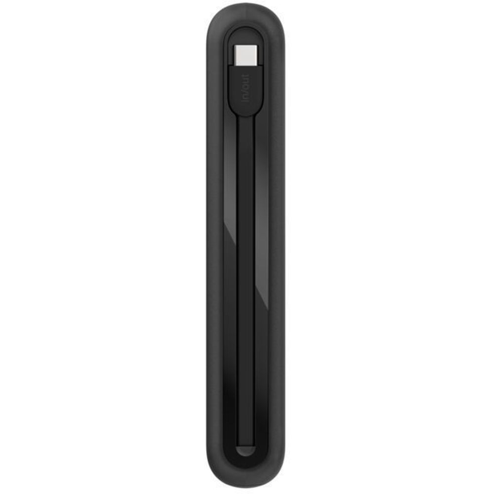 Belkin 20K Power Bank with Integrated Cable - Black
