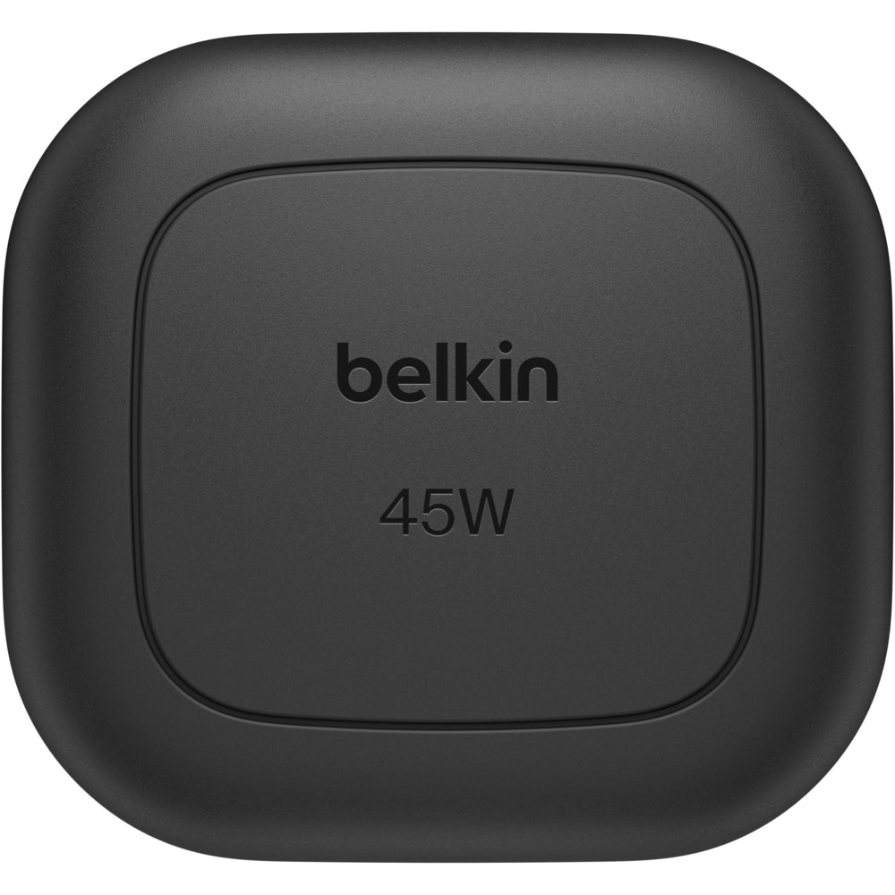 Belkin 45W PD PPS USB-C Wall Charger, UK Plug - Black