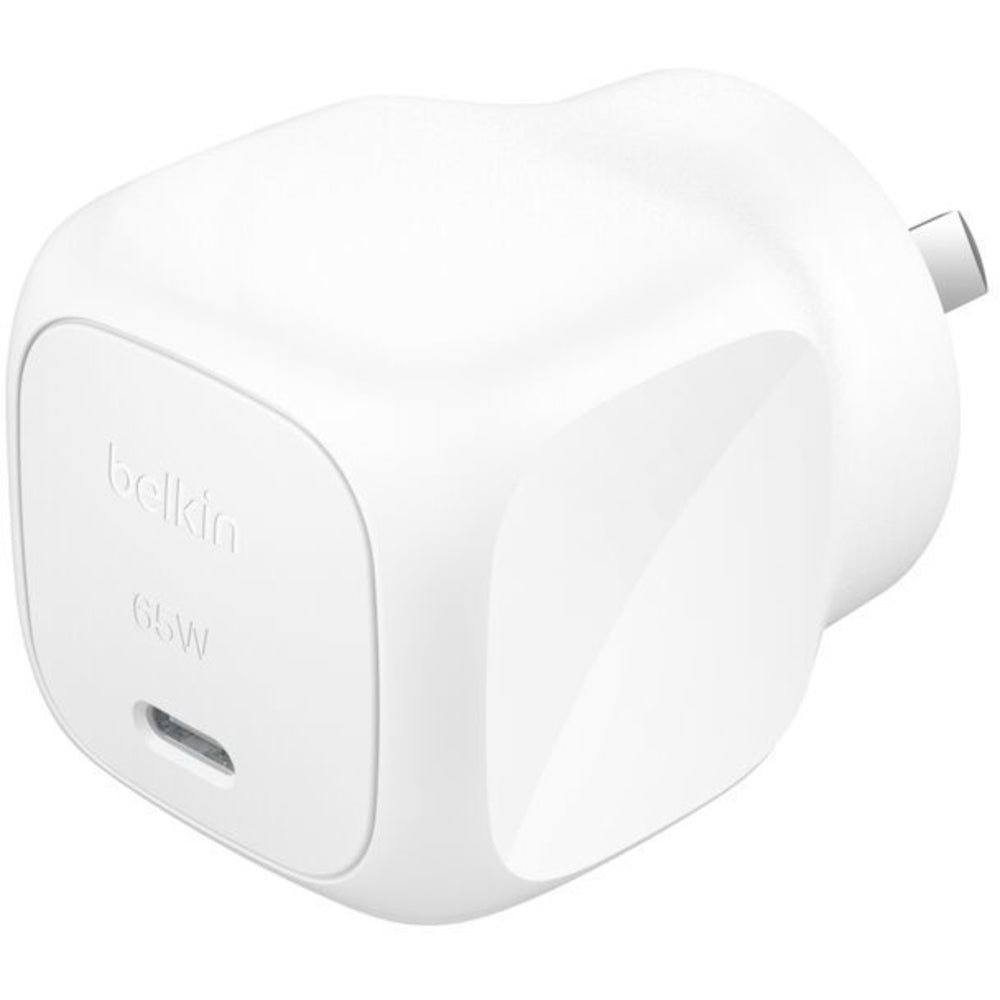 Belkin 65W PD Compact USB-C Wall Charger, UK Plug - Black