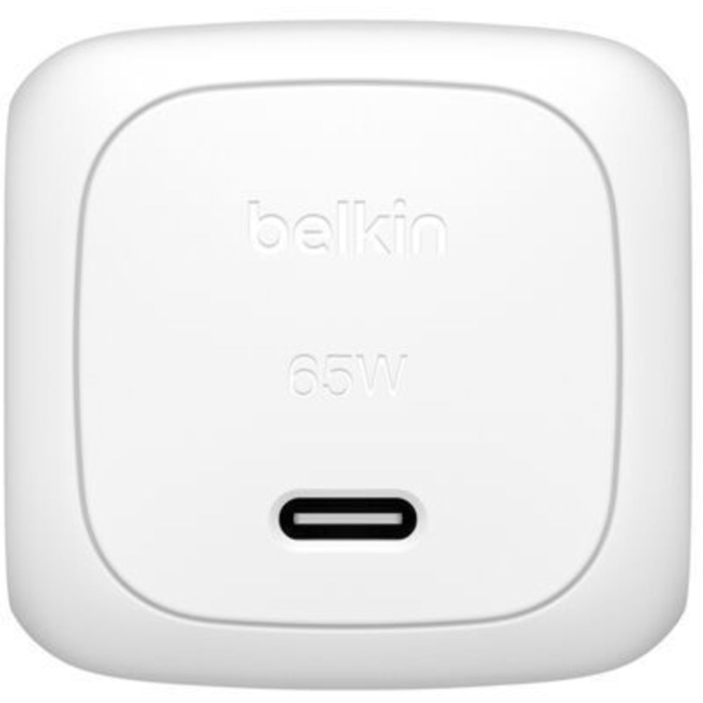 Belkin 65W PD Compact USB-C Wall Charger, UK Plug - Black