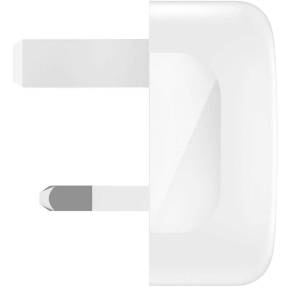 Belkin 20W USB-C Wall Charger with 1m USB-C Cable, UK Plug - White