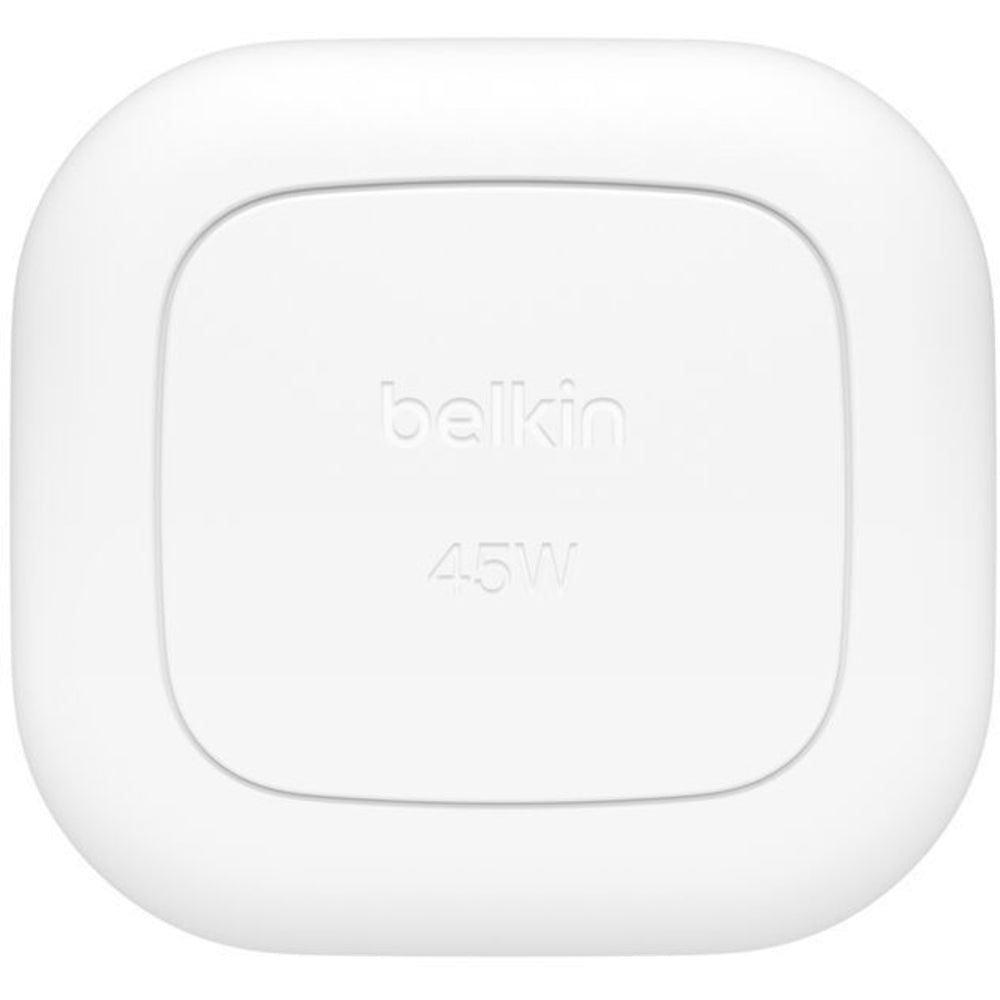 Belkin 45W PD USB-C Wall Charger with 1m USB-C Cable - White