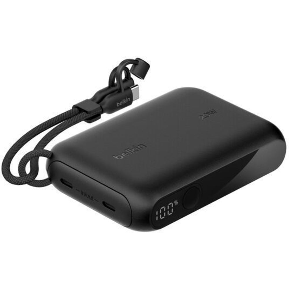 Belkin 10K Power Bank with Display - Black