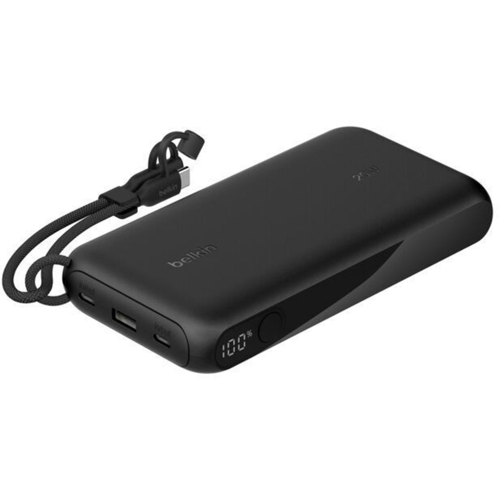 Belkin 20K Power Bank with Display - Black