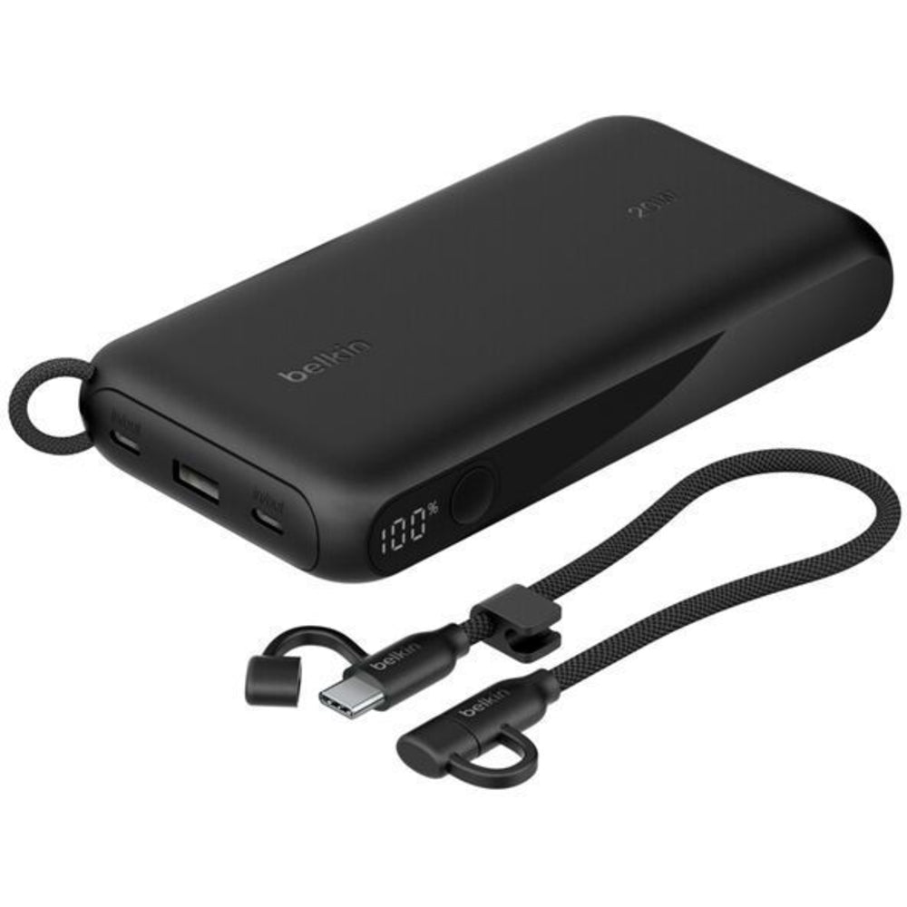Belkin 20K Power Bank with Display - Black