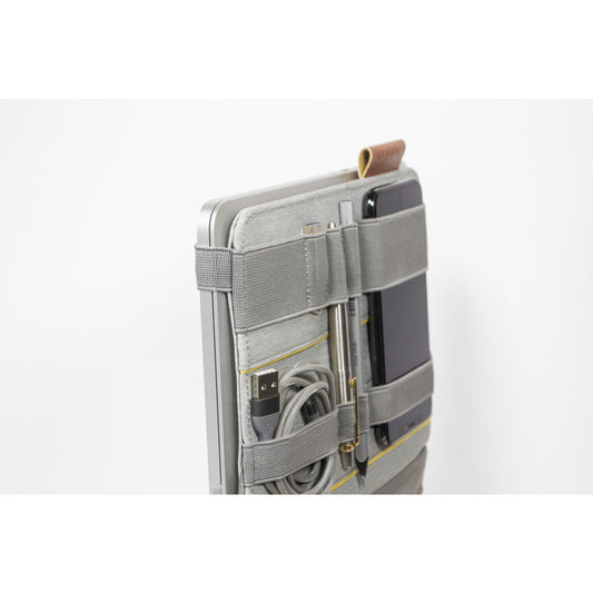 Beblau Portable 3-in-1 Laptop Organizer Travel, Desk & Backpack Tech Storage, Grey
