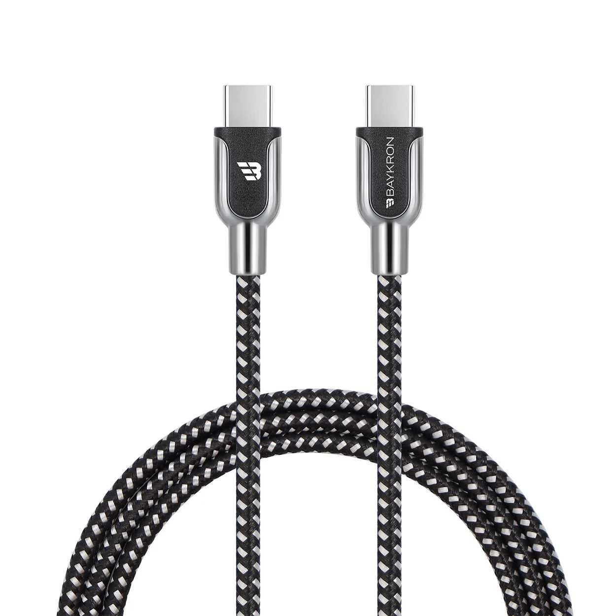 Baykron BASIC+ USB-C to USB-C 1.2m Cable Charge and Sync 240 Watt