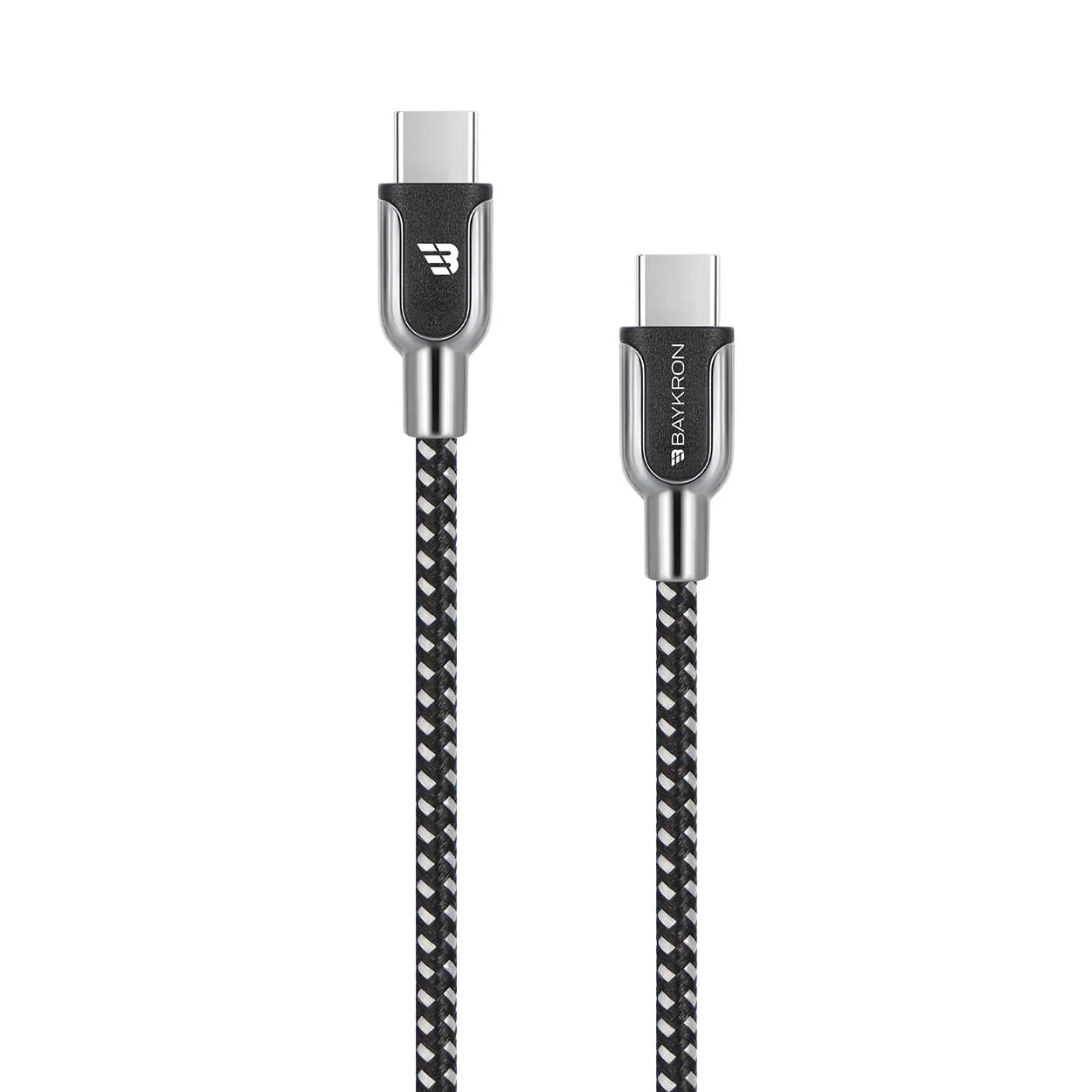 Baykron BASIC+ USB-C to USB-C 1.2m Cable Charge and Sync 240 Watt