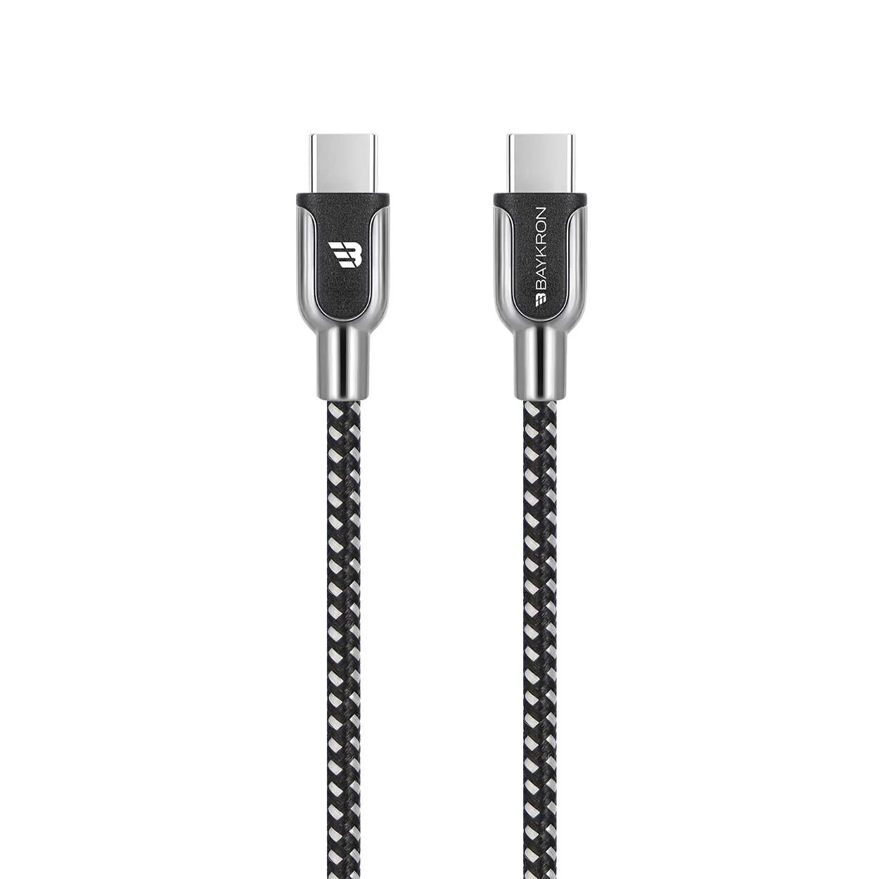Baykron BASIC+ USB-C to USB-C 1.2m Cable Charge and Sync 240 Watt