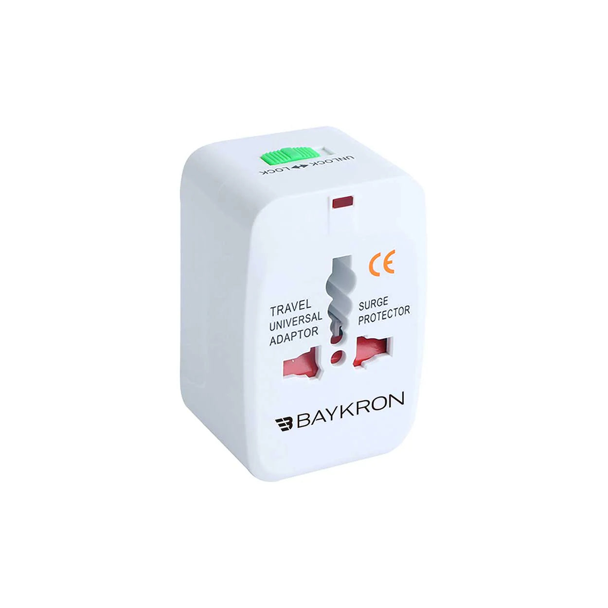 Baykron BASIC Universal Travel Adaptor, White