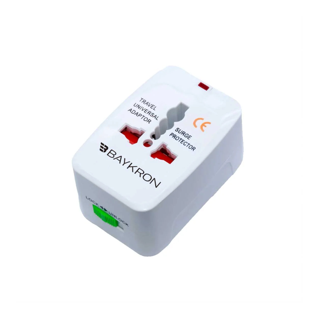 Baykron BASIC Universal Travel Adaptor, White