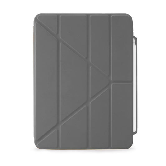 حافظة بيبيتو مقاس 11 بوصة لجهاز iPad Air اوريجامي #3 باللون الرمادي