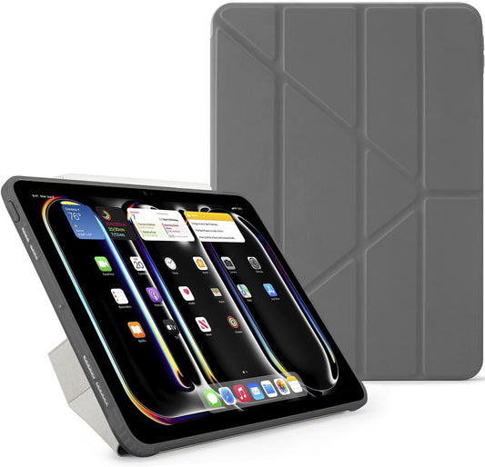 حافظة بيبيتو مقاس 11 بوصة لجهاز iPad Pro اوريجامي #3 باللون الرمادي