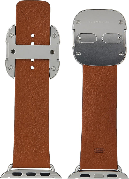 Apple Watch Leather 40mm Medium Saddle Brown