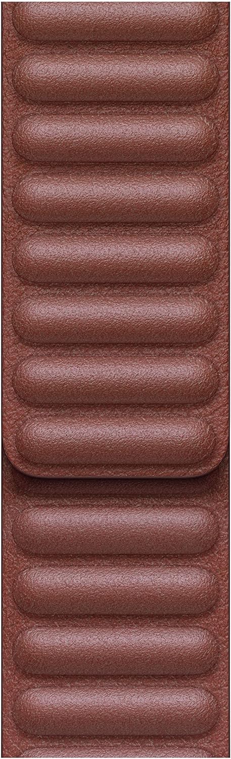 44mm Saddle Brown Leather Link - Small