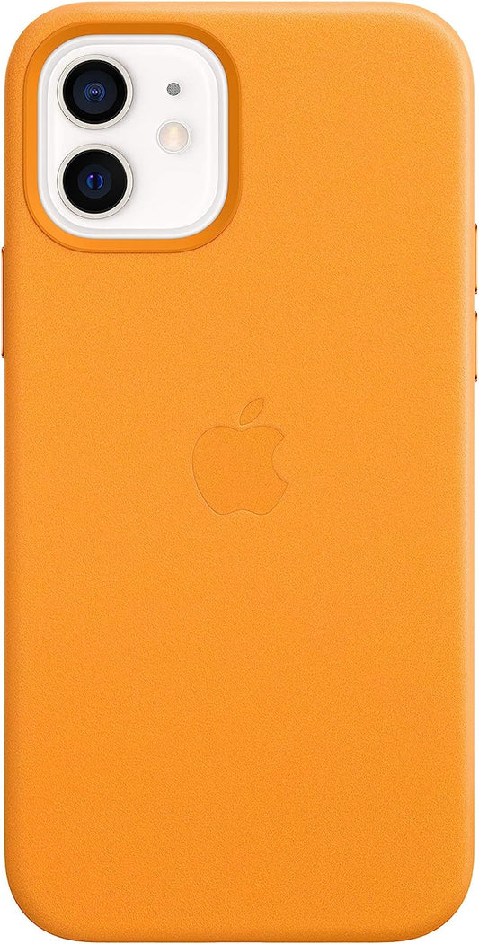 حافظة جلدية من Apple بتقنية MagSafe (يناسب iPhone 12| 12Pro) -كاليفورنيا بوبي