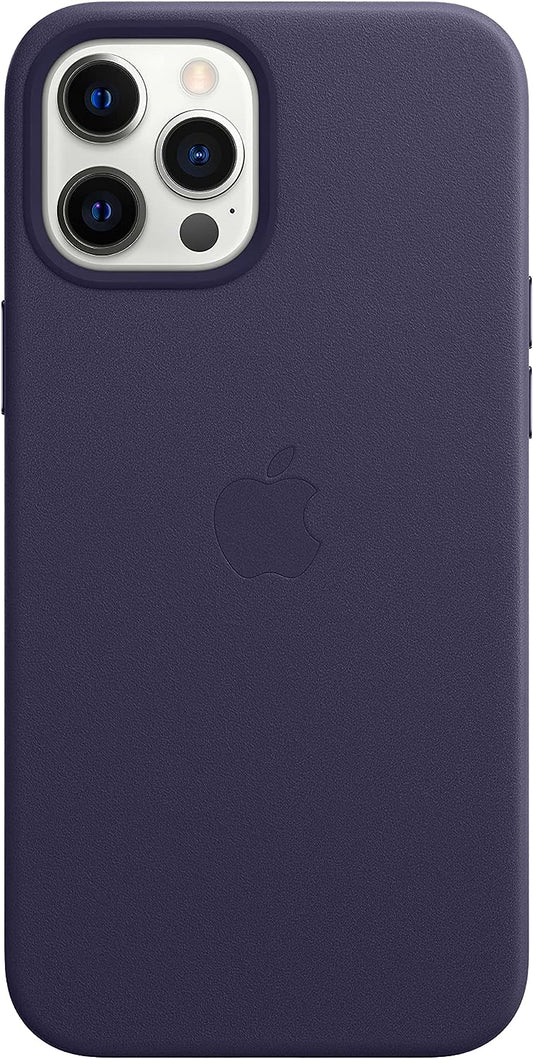 iPhone 12 Pro Max Leather Case with MagSafe - Deep Violet