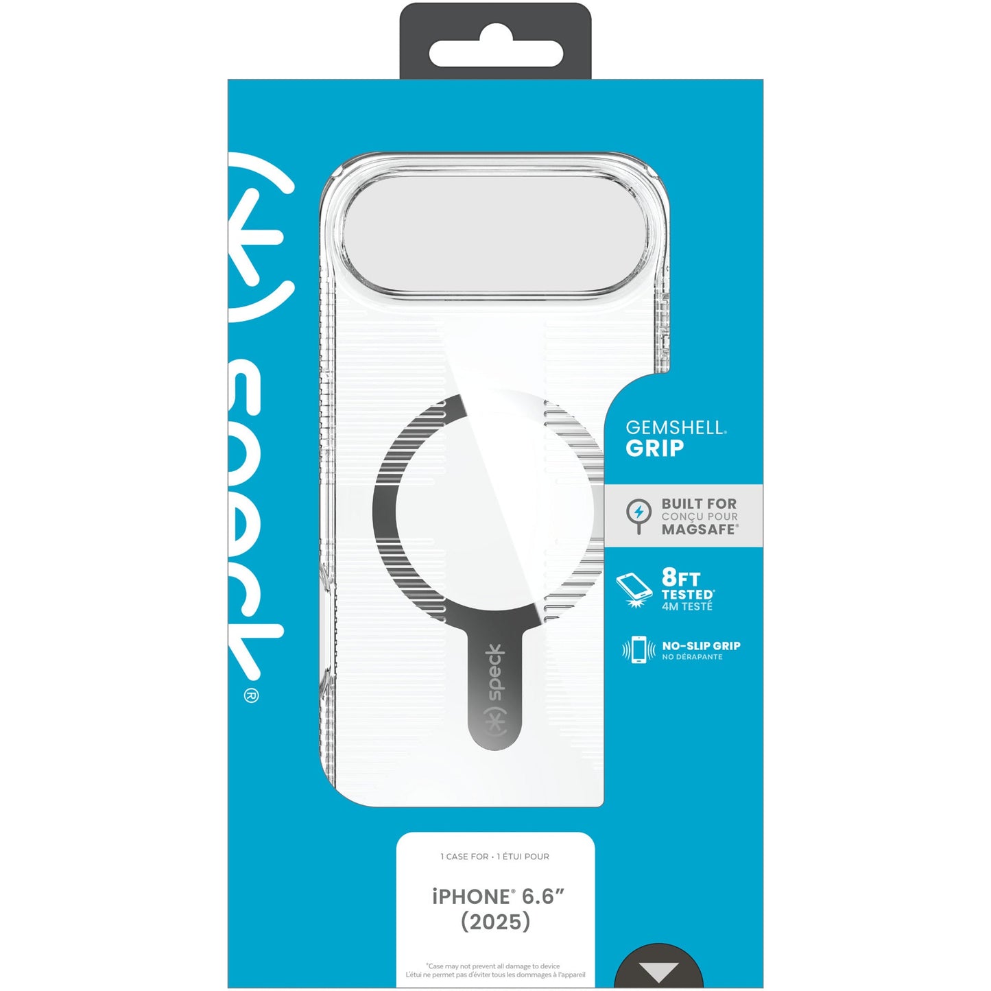 Speck iPhone Air Gemshell Grip + Ms - Clear/Clear