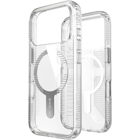 Speck iPhone 17 Pro Gemshell Grip + Ms - Clear/Clear
