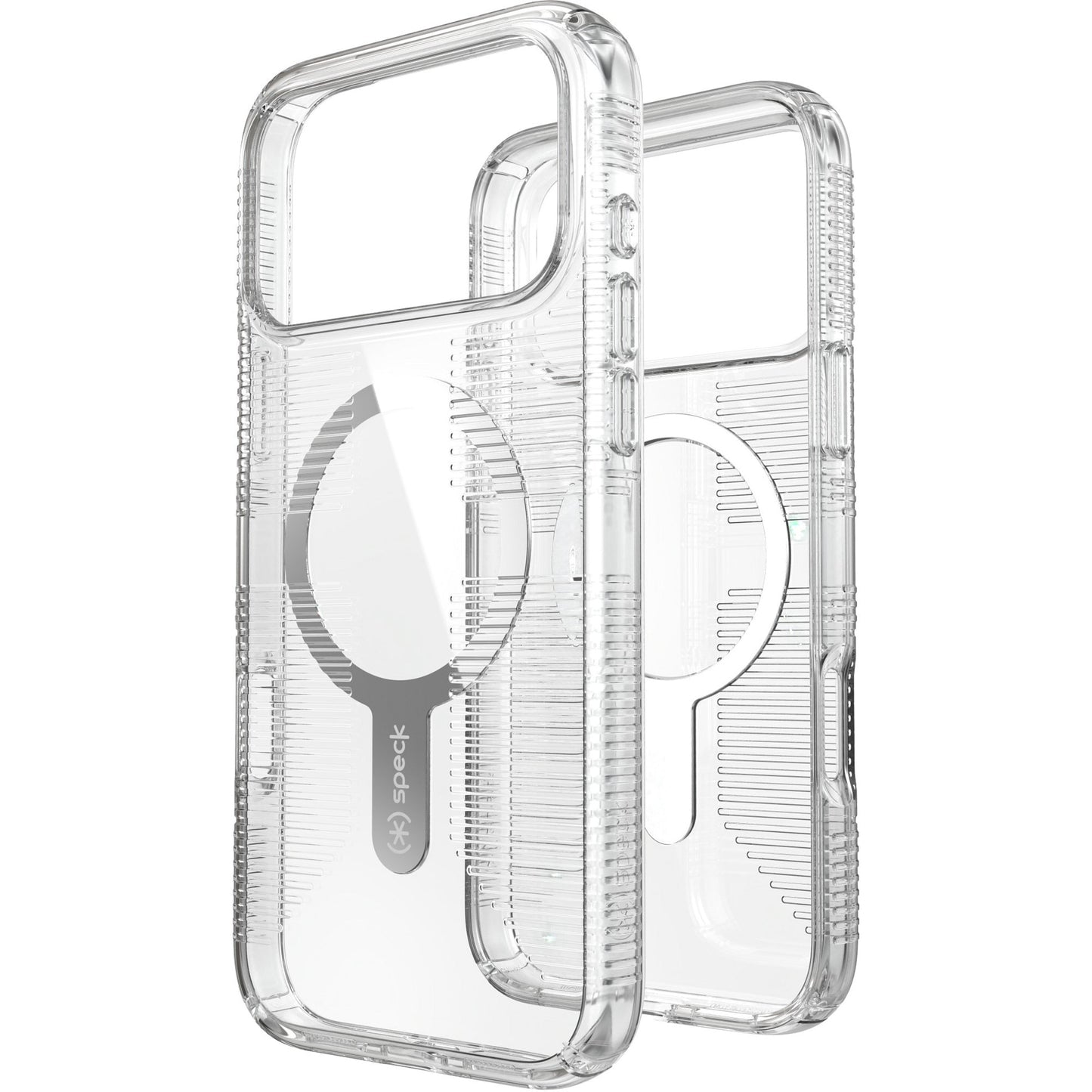 Speck iPhone 17 Pro Max Gemshell Grip + Ms - Clear/Clear