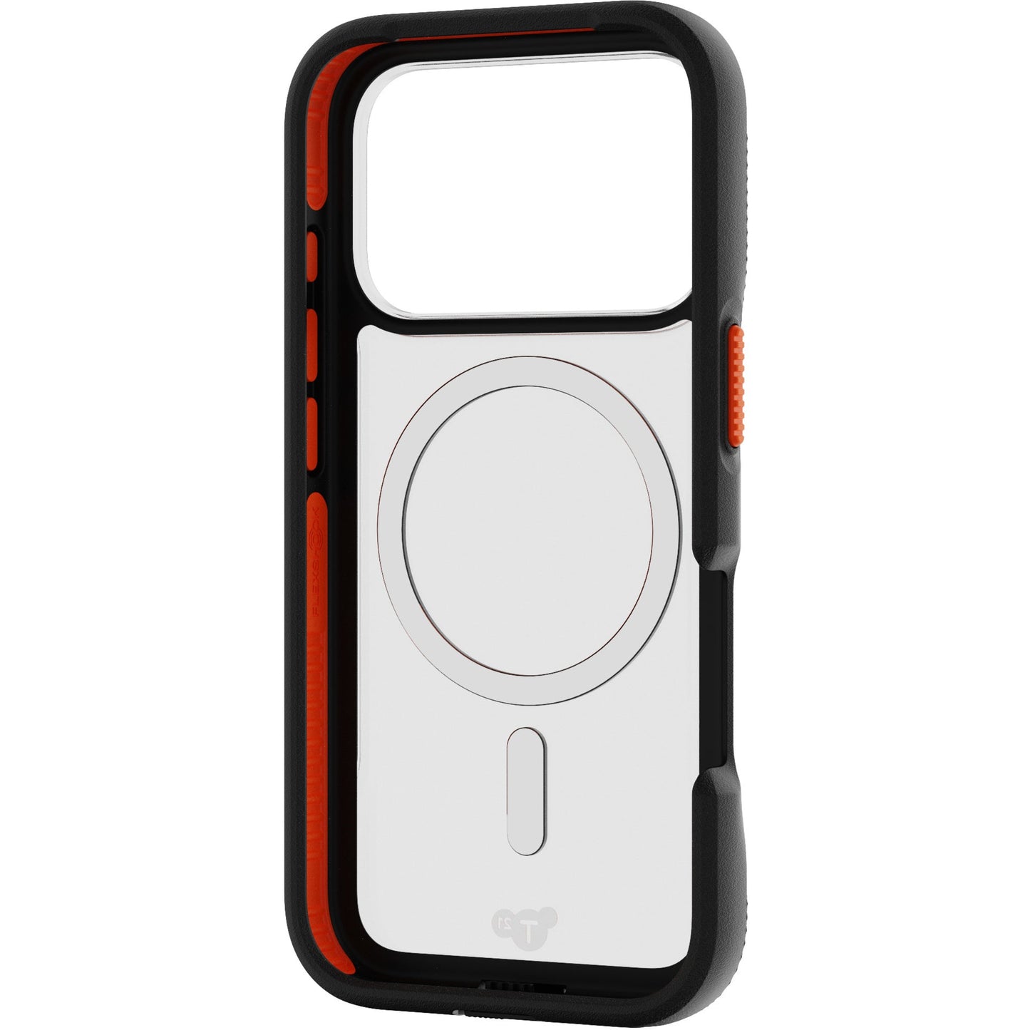 تيك 21 حافظة iPhone Pro إيفو برو مع ماغسيف - شفاف/أسود