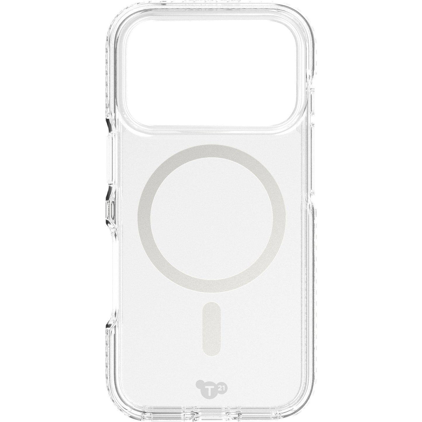 Tech21 AppleiPhone 17 Pro Evocrystal W/Magsafe Clear/Metalic Silver